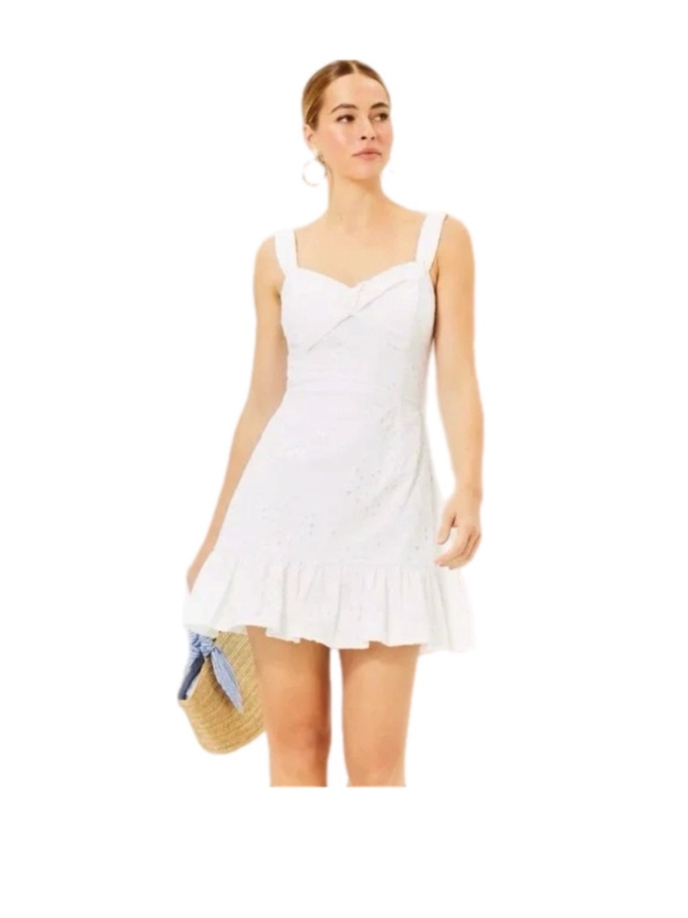 New with Tags Lilly Pulitzer Rocko Eyelet Romper Size 8